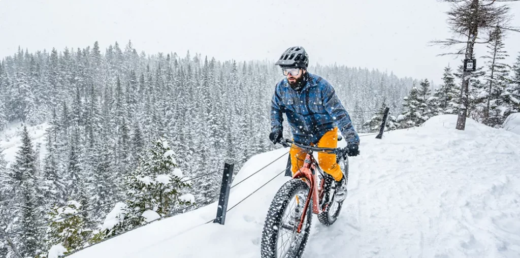 Faire du vélo en hiver c'est possible avec TIM Mobilité