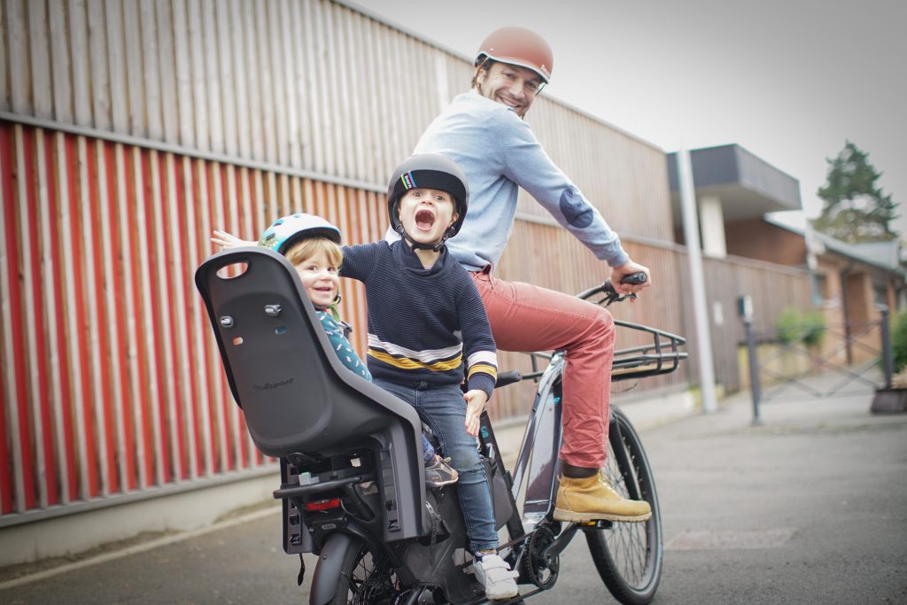 Leasing de vélo cargo pour transporter vos enfants